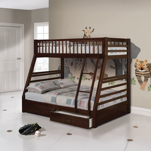 Acme Jason Espresso Bunk Bed (T/F)