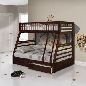 Acme Jason Espresso Bunk Bed (T/F)