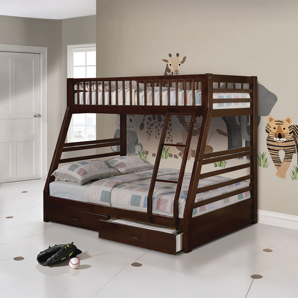 Acme Jason Espresso Bunk Bed (T/F)