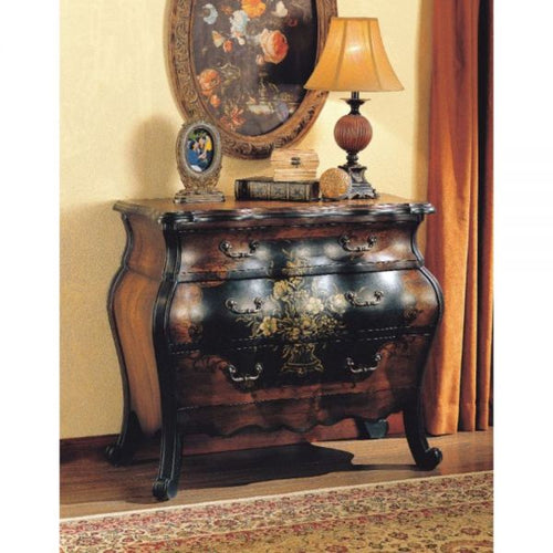 Acme Roma Oak & Antique Black Chest