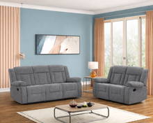Load image into Gallery viewer, Tampa Gray Sofa &amp; Loveseat