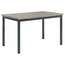 Load image into Gallery viewer, Coaster Garza Rectangular 48-inch Engineered Wood Dining Table Grey