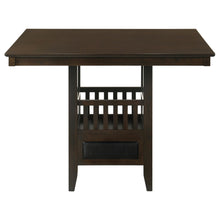 Load image into Gallery viewer, Coaster Jaden 5-piece Square Counter Height Dining Set Espresso