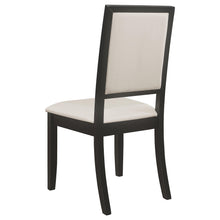 Load image into Gallery viewer, Coaster Louise 5-piece Rectangular Extension Leaf Dining Set Black