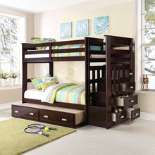 Load image into Gallery viewer, Acme Allentown Twin/Twin Bunk Bed W/Trundle &amp; Storage