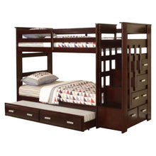 Load image into Gallery viewer, Acme Allentown Twin/Twin Bunk Bed W/Trundle &amp; Storage