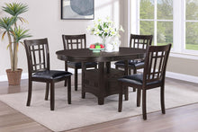 Load image into Gallery viewer, Coaster Lavon 5-piece Oval Extension Leaf Dining Set Espresso