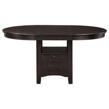 Load image into Gallery viewer, Coaster Lavon 5-piece Oval Extension Leaf Dining Set Espresso