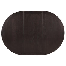 Load image into Gallery viewer, Coaster Lavon 5-piece Oval Extension Leaf Dining Set Espresso