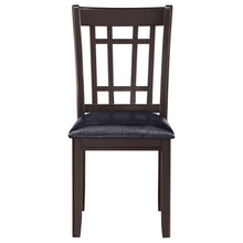 Load image into Gallery viewer, Coaster Lavon 5-piece Oval Extension Leaf Dining Set Espresso