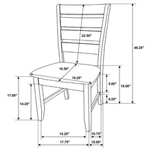 Load image into Gallery viewer, Coaster Dalila 6-piece Rectangular Dining Table Set Cappuccino