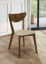 Load image into Gallery viewer, Coaster Kersey Wood Dining Side Chair Chestnut (Set of 2)