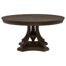 Load image into Gallery viewer, Coaster Ridgewell 5-piece Round Pedestal Dining Set Dark Oak