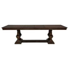 Load image into Gallery viewer, Coaster Ridgewell 7-piece Rectangular Trestle Dining Set Dark Oak