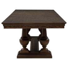 Load image into Gallery viewer, Coaster Ridgewell 9-piece Rectangular Trestle Dining Set Dark Oak
