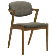 Load image into Gallery viewer, Coaster Malone Padded Wood Dining Arm Chair Dark Walnut (Set of 2)