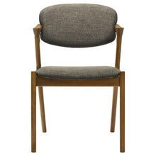 Load image into Gallery viewer, Coaster Malone Padded Wood Dining Arm Chair Dark Walnut (Set of 2)