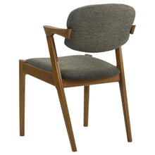 Load image into Gallery viewer, Coaster Malone Padded Wood Dining Arm Chair Dark Walnut (Set of 2)
