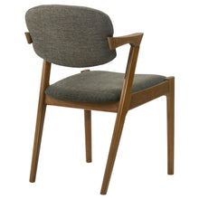 Load image into Gallery viewer, Coaster Malone Padded Wood Dining Arm Chair Dark Walnut (Set of 2)