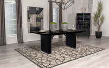 Load image into Gallery viewer, Coaster Catherine Rectangular 84-inch Wood Dining Table Black