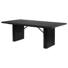 Load image into Gallery viewer, Coaster Catherine Rectangular 84-inch Wood Dining Table Black