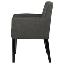 Load image into Gallery viewer, Coaster Catherine Upholstered Dining Arm Chair Grey (Set of 2)