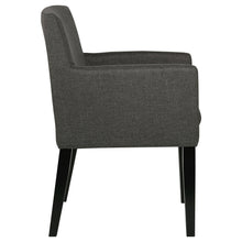Load image into Gallery viewer, Coaster Catherine Upholstered Dining Arm Chair Grey (Set of 2)