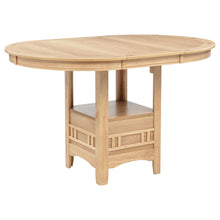 Load image into Gallery viewer, Coaster Lavon 5-piece Oval Counter Height Extension Dining Set Light Oak