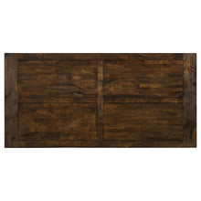 Load image into Gallery viewer, Coaster Coleman 7-piece Rectangular Dining Set Rustic Golden Brown