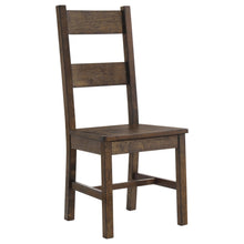 Load image into Gallery viewer, Coaster Coleman 9-piece Rectangular Dining Set Rustic Golden Brown