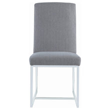 Load image into Gallery viewer, Coaster Mackinnon Upholstered Dining Side Chair Grey (Set of 2)