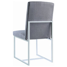 Load image into Gallery viewer, Coaster Mackinnon Upholstered Dining Side Chair Grey (Set of 2)