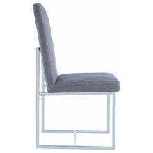 Load image into Gallery viewer, Coaster Mackinnon Upholstered Dining Side Chair Grey (Set of 2)