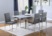 Load image into Gallery viewer, Coaster Mackinnon Upholstered Dining Side Chair Grey (Set of 2)