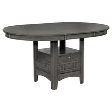 Load image into Gallery viewer, Coaster Lavon 5-piece Oval Extension Leaf Dining Set Medium Grey