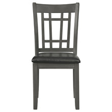 Load image into Gallery viewer, Coaster Lavon 5-piece Oval Extension Leaf Dining Set Medium Grey