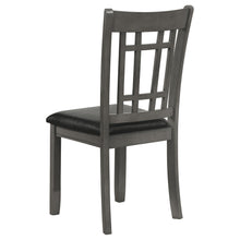 Load image into Gallery viewer, Coaster Lavon 5-piece Oval Extension Leaf Dining Set Medium Grey