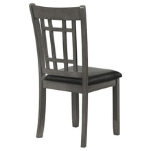 Load image into Gallery viewer, Coaster Lavon Wood Dining Side Chair Black and Medium Grey (Set of 2)