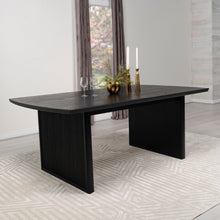 Load image into Gallery viewer, Coaster Brookmead 100-inch Extension Leaf Dining Table Black
