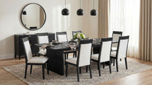 Load image into Gallery viewer, Coaster Brookmead 100-inch Extension Leaf Dining Table Black