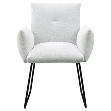Load image into Gallery viewer, Coaster Ackland Upholstered Dining Arm Chair Light Grey (Set of 2)
