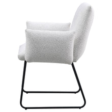 Load image into Gallery viewer, Coaster Ackland Upholstered Dining Arm Chair Light Grey (Set of 2)