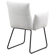 Load image into Gallery viewer, Coaster Ackland Upholstered Dining Arm Chair Light Grey (Set of 2)