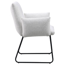 Load image into Gallery viewer, Coaster Ackland Upholstered Dining Arm Chair Light Grey (Set of 2)