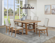 Load image into Gallery viewer, Coaster Middleton 7-piece Extension Leaf Dining Set Brown and Beige