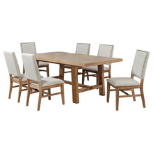 Load image into Gallery viewer, Coaster Middleton 7-piece Extension Leaf Dining Set Brown and Light Brown