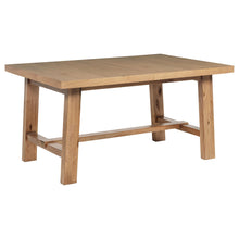 Load image into Gallery viewer, Coaster Middleton 76-inch Extension Leaf Dining Table Natural Brown