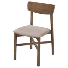 Load image into Gallery viewer, Coaster Parkridge Dining Side Chair Natural Walnut (Set of 2)