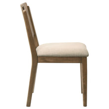 Load image into Gallery viewer, Coaster Crestmore Dining Chair Upholstered Seat Walnut (Set of 2)