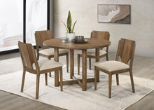 Load image into Gallery viewer, Coaster Crestmore Dining Chair Upholstered Seat Walnut (Set of 2)